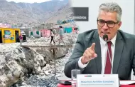 Ministro de Vivienda descarta reubicar a todas las familias que viven en quebradas ante llegada de El Ni�o