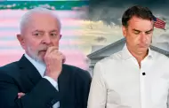 Lula critica la salida de Flávio Bolsonaro a Estados Unidos tras perder las elecciones: "Tiene miedo de algo"