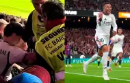 Padre e hijo son expulsados durante el clásico del Barcelona vs. Real Madrid: "Solo celebramos un gol"
