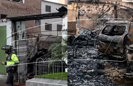 Incendio en almac�n en el jir�n Restauraci�n y deja p�rdidas de miles de soles