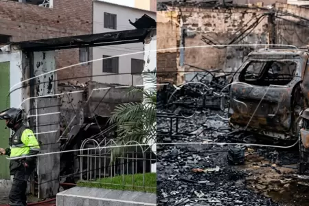 Incendio en almac�n en el jir�n Restauraci�n y deja p�rdidas de miles de soles