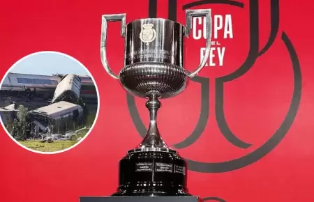 Se suspende la jornada de hoy de la Copa del Rey tras choque de trenes en Toledo