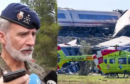 Rey de Espa�a expresa sus condolencias a familiares de choque de trenes