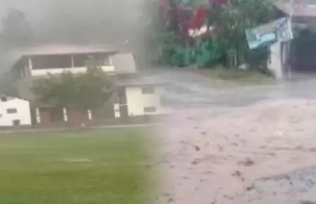 Alcalde de San Pablo pide medidas frente a las lluvias intensas.