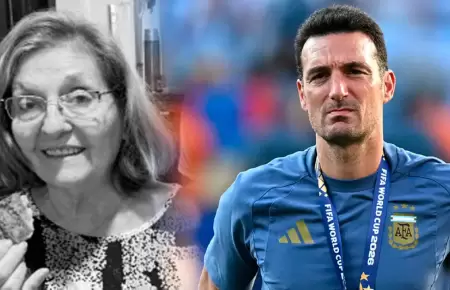 Muri� la madre de Lionel Scaloni.