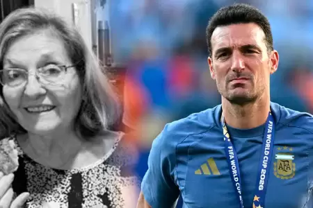 Muri� la madre de Lionel Scaloni.
