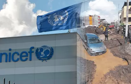 Unicef alert� sobre los riesgos de El Ni�o.