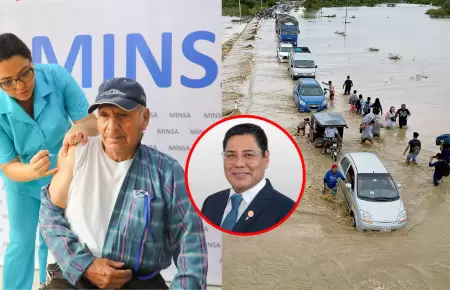 Minsa exhorta a la poblaci�n a vacunarse ante la llegada de El Ni�o a Per�