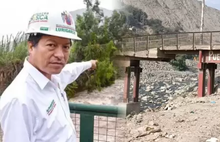 El burgomaestre pidi� que se construya un puente provisional.