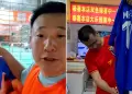 Ciudadanos chinos queman camisetas de Kylian Mbapp� en protesta por sus referencias hacia Mao Zedong