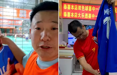 Ciudadanos chinos queman las camisetas de Kylian Mbapp�