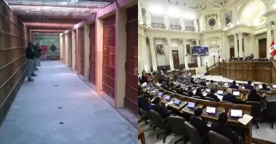 Se aprueba pr�rroga del estado de emergencia en cinco penales.