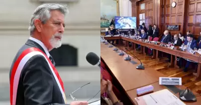 Declararon caducidad de denuncia constitucional contra Francisco Sagasti.