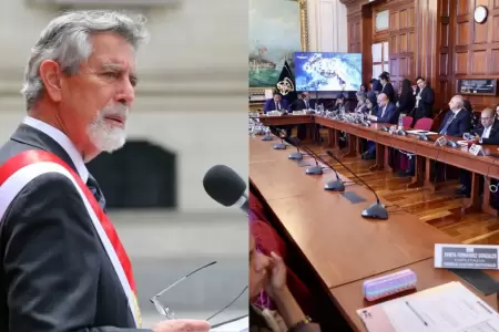 Declararon caducidad de denuncia constitucional contra Francisco Sagasti.