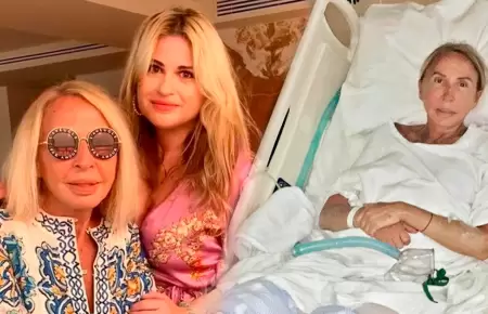 Laura Bozzo permanece hospitalizada en M�xico.