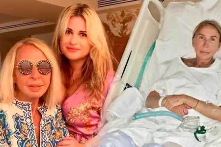 Laura Bozzo permanece hospitalizada en M�xico.