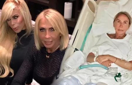 Laura Bozzo permanece hospitalizada en M�xico.