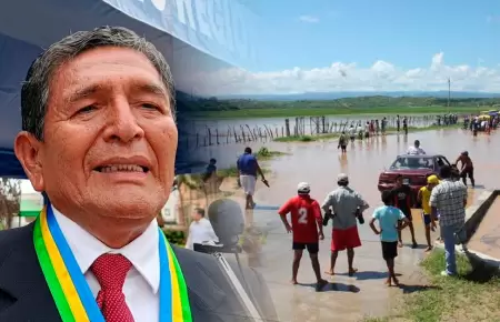 Lluvias recientes inundaron sectores de Tumbes.