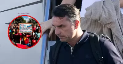 Fl�vio Bolsonaro iba a acabar preso como en el chavismo.