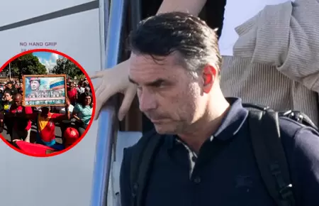 Fl�vio Bolsonaro iba a acabar preso como en el chavismo.