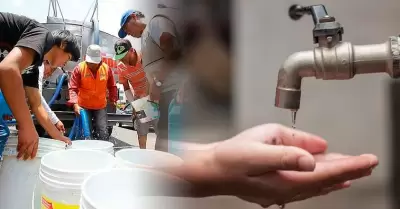 Corte de agua el 30 de octubre.