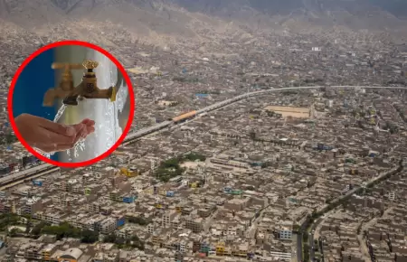 Sedapal garantiza agua potable en Lima durante el fen�meno El Ni�o.