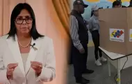 Delcy Rodr�guez promete que habr� elecciones en Venezuela con una "autoridad electoral renovada"