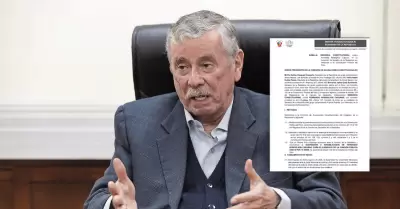 Presentan denuncia constitucional contra Fernando Rospigliosi.