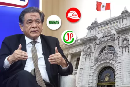 Parlamentarios de tres bancadas retiraron su voto.