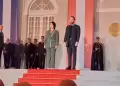 Keiko Fujimori es recibida por Nayib Bukele en la Casa Presidencial de El Salvador para iniciar reuni�n oficial