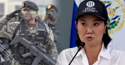Keiko Fujimori destaca plan de Nayib Bukele.