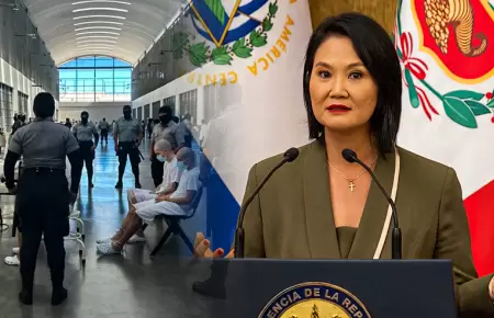 Presidenta Fujimori plantea construir dos c�rceles como el CECOT en el Per�.