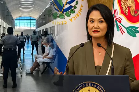 Presidenta Fujimori plantea construir dos c�rceles como el CECOT en el Per�.