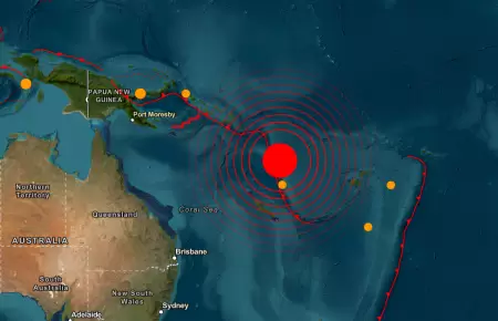 Fuerte sismo de magnitud 6.2 remeci� Vanuatu