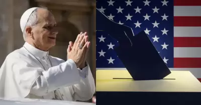 Papa Le�n XIV vot� en elecciones de EE. UU.
