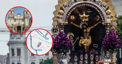 �ltima procesi�n del Se�or de los Milagros este 1 de noviembre