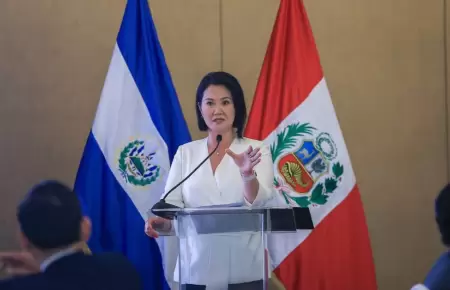 Keiko Fujimori destaca el uso de IA en escuelas p�blicas de El Salvador