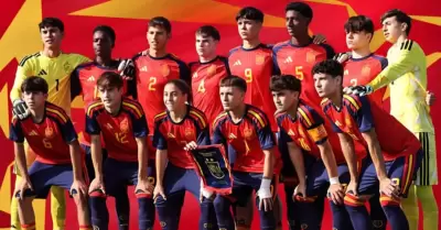 Espa�a golea 3-0 a Rep�blica Checa y se proclama campe�n del Mundial Sub 15