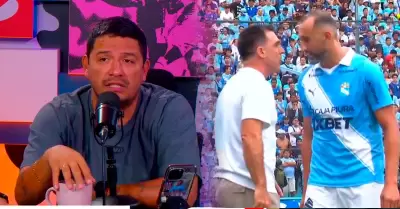 Reimond Manco se pronunci� tras el altercado de Guede y Barcos.