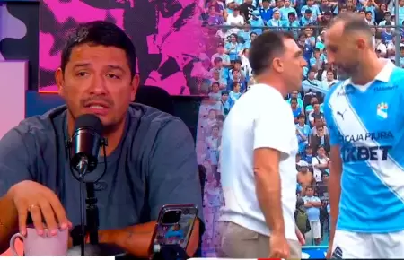 Reimond Manco se pronunci� tras el altercado de Guede y Barcos.