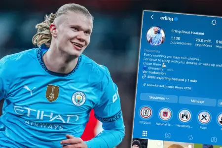 Instagram Rings 2026 premia a Erling Haaland.