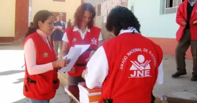 M�s de 3 mil fiscalizadores del JNE para Elecciones de Centros Poblados.