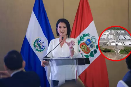 Keiko Fujimori cree que megac�rceles pueden construirse en siete meses.