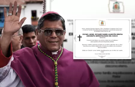 Arzobispado de Cusco dio la lamentable noticia.