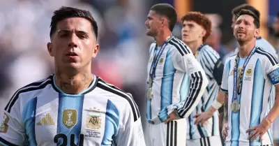 Enzo Fern�ndez habl� sobre lo ocurrido en la final del Mundial.