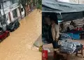 Lluvias e inundaciones afectan a comerciantes y vecinos en Cajamarca, San Pablo y Contumaz�