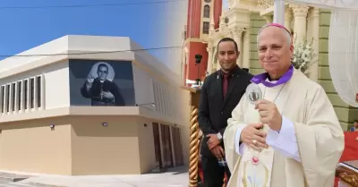 Comitiva del Vaticano visit� capilla que reconstruy� Robert Prevost