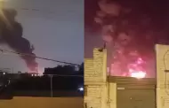 Puente Piedra: incendio se registra en f�brica de pl�stico que ya hab�a sido clausurada por funcionar sin permisos