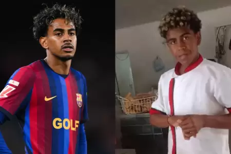 Joven colombiano sorprende por su parecido a Lamine Yamal