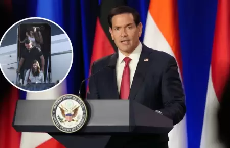 Marco Rubio se refiri� a la salida de Fl�vio Bolsonaro de Brasil